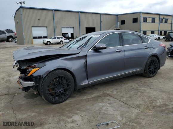 2016 Hyundai Genesis 3.8L with VIN KMHGN4JE6GU132292, listed as a Copart auction lot 43761825 with 0 mi miles and Clean Title. Bid and sale history available at carsss.com. Image 1.