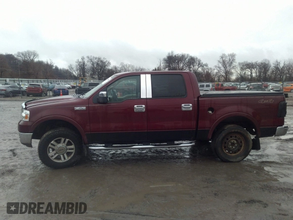 2005 Ford F-150 XLT with VIN 1FTPW14565KE49963, listed as a IAAI auction lot 41709433 with 202,322 mi miles. Bid and sale history available at carsss.com. Image 14.