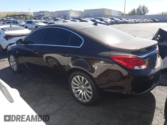 2011 Buick Regal CXL RL6 with VIN W04GU5GC5B1099194, listed as a Copart auction lot 57418874 with 95,629 mi miles and Salvage Title. Bid and sale history available at carsss.com. Image 2.