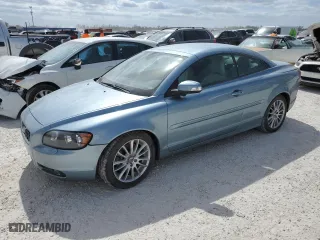 2008 Volvo C70 with VIN YV1MC67228J054838, listed as a Copart auction lot 77153994 with 34,415 mi miles and Non Repairable. Bid and sale history available at carsss.com. Image 1.