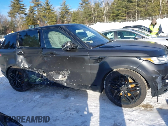 2016 Land Rover Range Rover Sport V6 Diesel HSE with VIN SALWR2KF6GA656035, listed as a IAAI auction lot 41579216 with 94,822 mi miles. Bid and sale history available at carsss.com. Image 6.