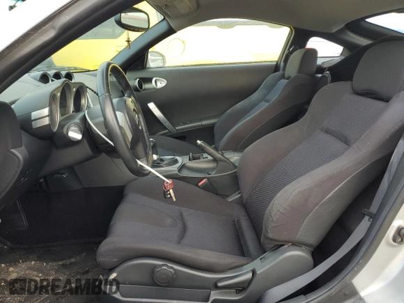 2003 Nissan 350Z with VIN JN1AZ34D53T119693, listed as a Copart auction lot 74850044 with Not Provided miles and Salvage Title. Bid and sale history available at DreamBid. Image 7.