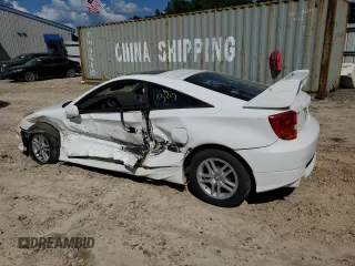 2002 Toyota Celica GT with VIN JTDDR32T120114950, listed as a Copart auction lot 72424794 with 271,844 mi miles and Salvage Title. Bid and sale history available at carsss.com. Image 2.