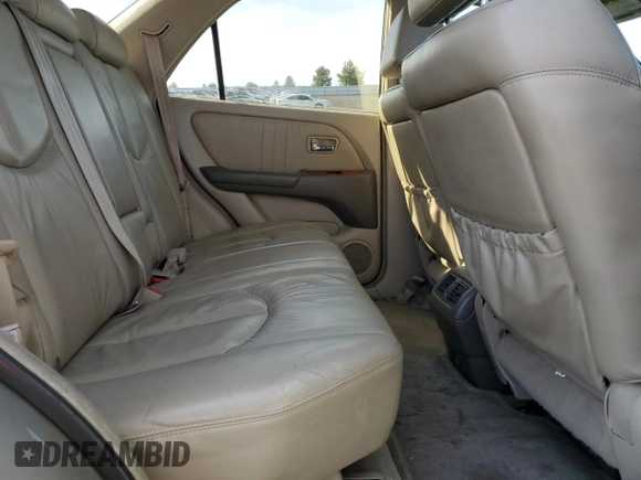 2002 Lexus RX 300 with VIN JTJHF10U120270588, listed as a Copart auction lot 52888125 with 243,985 mi miles and Salvage Title. Bid and sale history available at carsss.com. Image 11.