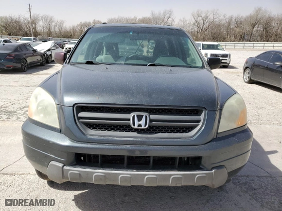 2004 Honda Pilot LX with VIN 2HKYF18174H510665, listed as a Copart auction lot 49353745 with 225,718 mi miles and Clean Title. Bid and sale history available at carsss.com. Image 5.