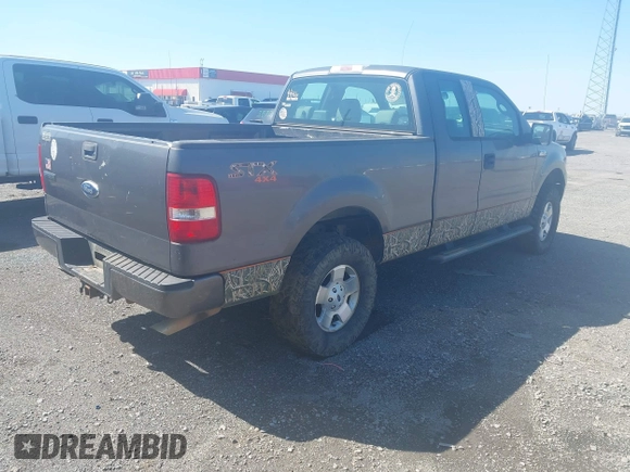2007 Ford F-150 STX with VIN 1FTRX14W47FA54576, listed as a IAAI auction lot 41971521 with 220,945 mi miles. Bid and sale history available at carsss.com. Image 4.