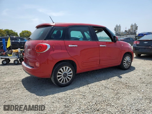 2015 FIAT 500L Easy with VIN ZFBCFABH9FZ030089, listed as a Copart auction lot 60748465 with 120,047 mi miles and Clean title. Bid and sale history available at DreamBid. Image 3.