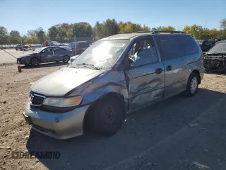 2002 Honda Odyssey LX z VIN 2HKRL18592H569990, wystawiony jako Copart lot #44918905 z przebiegiem Nie podano mil oraz Szkoda całkowita • Salvage title. Historia ofert i sprzedaży dostępna na DreamBid. Obrazek 1.