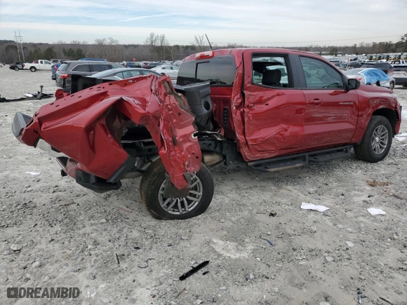 2023 Chevrolet Colorado 2WD LT with VIN 1GCPSCEK1P1132337, listed as a Copart auction lot 41906535 with 19,905 mi miles and Salvage Title. Bid and sale history available at carsss.com. Image 3.