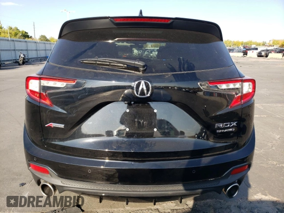 2022 Acura RDX w/A-Spec Package with VIN 5J8TC2H6XNL013953, listed as a Copart auction lot 76123294 with Not Provided miles and Salvage Title. Bid and sale history available at carsss.com. Image 6.