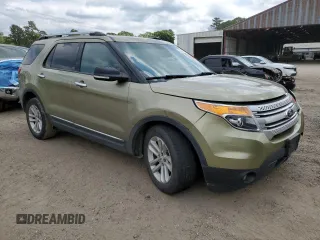 2012 Ford Explorer XLT with VIN 1FMHK7D88CGA23572, listed as a Copart auction lot 53315895 with 106,333 mi miles and Salvage Title. Bid and sale history available at DreamBid. Image 4.