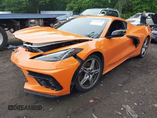 2022 Chevrolet Corvette 2LT with VIN 1G1YB2D4XN5111891, listed as a IAAI auction lot 42445789 with 41,672 mi miles and . Bid and sale history available at DreamBid. Image 2.
