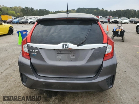 2017 Honda Fit EX with VIN 3HGGK5H72HM708462, listed as a Copart auction lot 50834995 with 123,343 mi miles and Salvage Title. Bid and sale history available at carsss.com. Image 6.