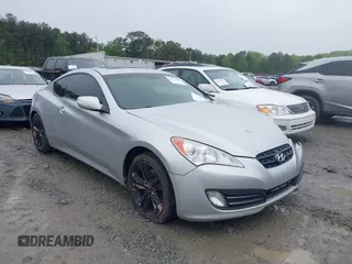 2011 Hyundai Genesis Coupe Grand Touring with VIN KMHHU6KH8BU046194, listed as a IAAI auction lot 41974367 with 128,335 mi miles and . Bid and sale history available at DreamBid. Image 1.
