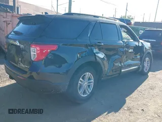 2024 Ford Explorer XLT with VIN 1FMSK8DH4RGA59229, listed as a IAAI auction lot 39626430 with 2,991 mi miles. Bid and sale history available at carsss.com. Image 4.