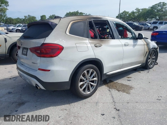 2019 BMW X3 sDrive30i with VIN 5UXTR7C52KLE98336, listed as a IAAI auction lot 41986662 with Not Provided miles and . Bid and sale history available at DreamBid. Image 4.