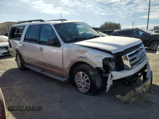 2010 Ford Expedition EL Eddie Bauer with VIN 1FMJK1J56AEB50404, listed as a Copart auction lot 43184725 with 191,429 mi miles and Salvage Title. Bid and sale history available at carsss.com. Image 4.