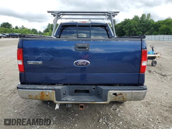 2007 Ford F-150 XLT with VIN 1FTPX14547NA52105, listed as a Copart auction lot 65499124 with 184,671 mi miles and Non repairable. Bid and sale history available at DreamBid. Image 6.