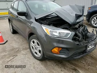 2017 Ford Escape S with VIN 1FMCU0F7XHUC34314, listed as a Copart auction lot 55633695 with Not provided miles and Salvage title. Bid and sale history available at DreamBid. Image 14.