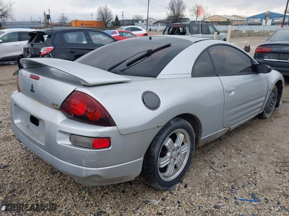 2000 Mitsubishi Eclipse GT with VIN 4A3AC54L3YE151312, listed as a IAAI auction lot 41724925 with 143,793 mi miles. Bid and sale history available at carsss.com. Image 4.