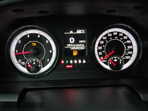 2017 Ram 1500 Tradesman with VIN 1C6RR6FG2HS650962, listed as a Copart auction lot 53456255 with 145,402 mi miles and Clean title. Bid and sale history available at DreamBid. Image 9.