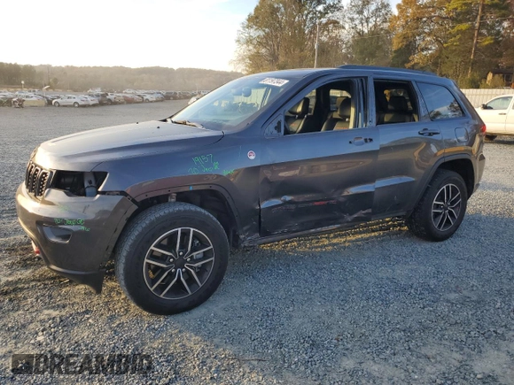 2020 Jeep Grand Cherokee Trailhawk with VIN 1C4RJFLT1LC190827, listed as a Copart auction lot 81197344 with 44,320 mi miles and Salvage title. Bid and sale history available at DreamBid. Image 1.