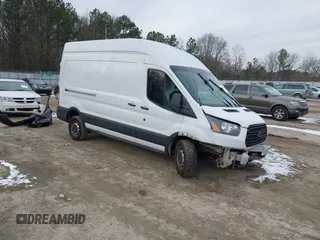 2019 Ford Transit with VIN 1FTYR2XM1KKB12147, listed as a IAAI auction lot 41381960 with 69,139 mi miles and . Bid and sale history available at DreamBid. Image 1.