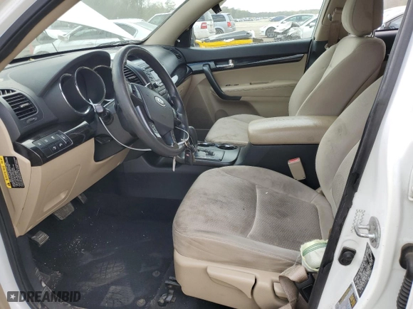 2011 Kia Sorento LX with VIN 5XYKT3A10BG007424, listed as a Copart auction lot 76543113 with 100,548 mi miles and Salvage Title. Bid and sale history available at carsss.com. Image 7.