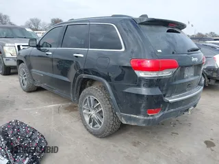 2017 Jeep Grand Cherokee Limited with VIN 1C4RJEBG9HC903298, listed as a IAAI auction lot 41575116 with 132,393 mi miles. Bid and sale history available at carsss.com. Image 3.