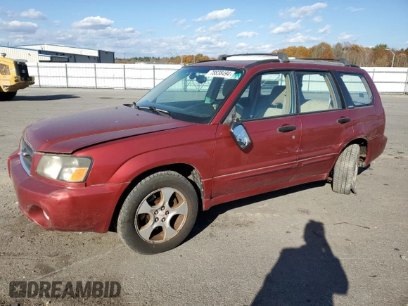 2003 Subaru Forester XS with VIN JF1SG65613H701100, listed as a Copart auction lot 78838494 with 175,038 mi miles and Clean Title. Bid and sale history available at carsss.com. Image 1.