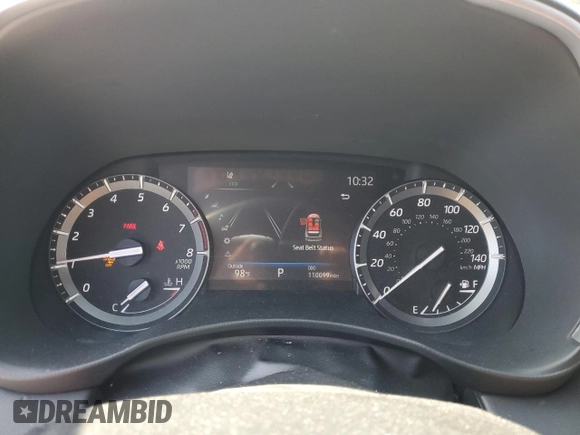 2021 Toyota Highlander XSE with VIN 5TDLZRBH3MS141044, listed as a Copart auction lot 61994305 with 110,099 mi miles and Salvage title. Bid and sale history available at DreamBid. Image 9.