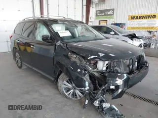 2018 Nissan Pathfinder SL z VIN 5N1DR2MN4JC646162, wystawiony jako IAAI lot #40469653 z przebiegiem 190 216 mil mil oraz . Historia ofert i sprzedaży dostępna na DreamBid. Obrazek 1.