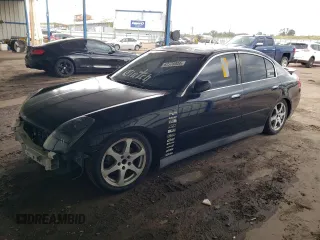 2003 Infiniti G35 w/Leather with VIN JNKCV51E03M012831, listed as a Copart auction lot 70963634 with Not Provided miles and Clean Title. Bid and sale history available at carsss.com. Image 1.