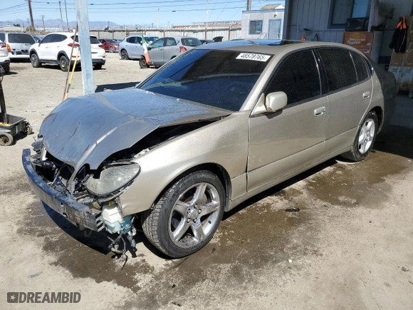 1999 Lexus GS 400 Luxury Perform Sdn with VIN JT8BH68X7X0017215, listed as a Copart auction lot 48578765 with 168,140 mi miles and Salvage Title. Bid and sale history available at carsss.com. Image 1.