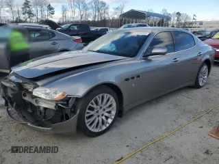 2009 Maserati Quattroporte z VIN ZAMFK39A690044644, wystawiony jako Copart lot #41343985 z przebiegiem 106 624 mil mil oraz Szkody całkowita. Historia ofert i sprzedaży dostępna na DreamBid. Obrazek 1.