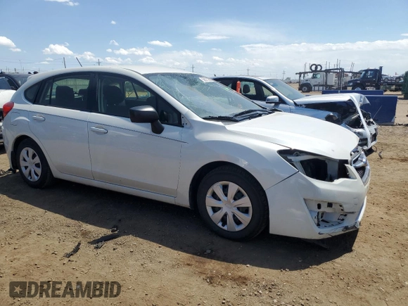 2016 Subaru Impreza 2.0i с VIN JF1GPAA67G8295151, выставлен на аукционе Copart как лот 58273835 с пробегом 34 175 миль миль и Списание • Salvage title. История ставок и продаж доступна на DreamBid. Изображение 4.