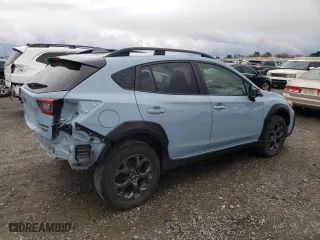 2023 Subaru Crosstrek Sport with VIN JF2GTHRC6PH220645, listed as a Copart auction lot 44958645 with 99,515 mi miles and Salvage Title. Bid and sale history available at carsss.com. Image 3.
