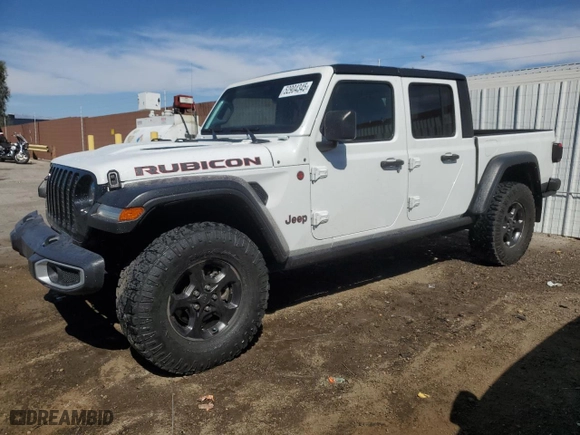 2021 Jeep Gladiator Rubicon with VIN 1C6JJTBM2ML555269, listed as a Copart auction lot 52904345 with 37,018 mi miles and Clean Title. Bid and sale history available at carsss.com. Image 1.