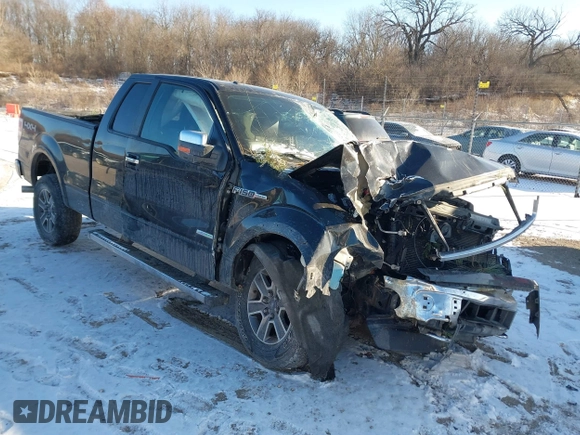2014 Ford F-150 XL with VIN 1FTFX1ET8EFD05829, listed as a IAAI auction lot 41334106 with 0 mi miles. Bid and sale history available at carsss.com. Image 1.