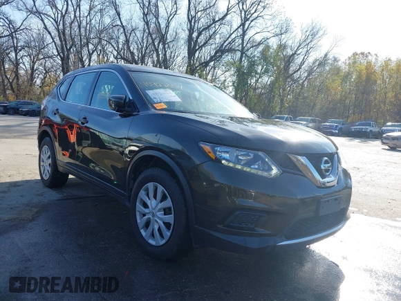 2016 Nissan Rogue SV with VIN KNMAT2MV4GP682301, listed as a IAAI auction lot 40922804 with 69,380 mi miles. Bid and sale history available at carsss.com. Image 1.