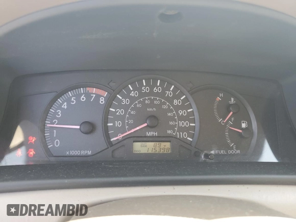 2007 Toyota Corolla CE z VIN JTDBR32E270124094, wystawiony jako Copart lot #58199945 z przebiegiem 115 398 mil mil oraz Szkoda całkowita • Salvage title. Historia ofert i sprzedaży dostępna na DreamBid. Obrazek 9.