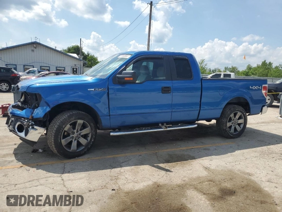 2010 Ford F-150 XL with VIN 1FTFX1EV3AKE20275, listed as a Copart auction lot 61480585 with 76,806 mi miles and Salvage title. Bid and sale history available at DreamBid. Image 1.