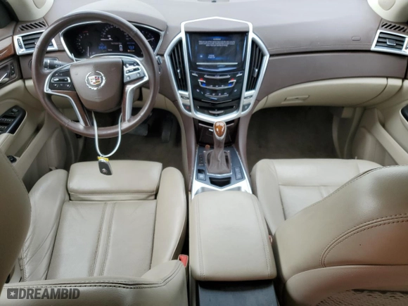 2015 Cadillac SRX Luxury Collection with VIN 3GYFNBE3XFS525489, listed as a Copart auction lot 52982535 with 81,739 mi miles and Salvage Title. Bid and sale history available at carsss.com. Image 8.