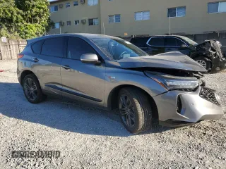 2023 Acura RDX w/A-Spec Package with VIN 5J8TC1H65PL008415, listed as a Copart auction lot 48264605 with 30,333 mi miles and Salvage title. Bid and sale history available at DreamBid. Image 4.