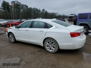 2019 Chevrolet Impala LT with VIN 1G11Z5SA1KU140706, listed as a Copart auction lot 45680525 with 127,710 mi miles and Salvage Title. Bid and sale history available at carsss.com. Image 2.