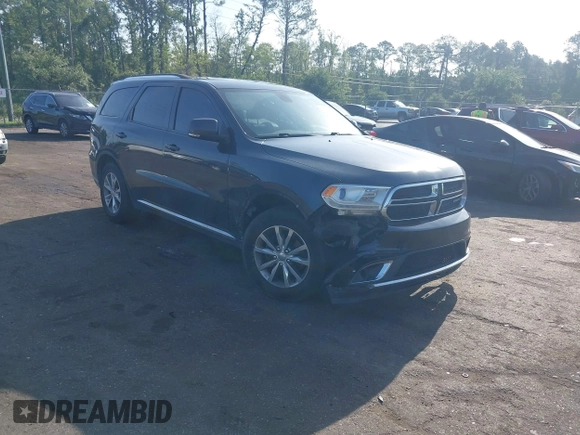 2014 Dodge Durango Limited with VIN 1C4RDHDG7EC483736, listed as a IAAI auction lot 42469233 with 265,842 mi miles and . Bid and sale history available at DreamBid. Image 1.