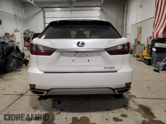 2021 Lexus RX with VIN 2T2HZMDA1MC289383, listed as a Copart auction lot 47787535 with 71,470 mi miles and Salvage Title. Bid and sale history available at carsss.com. Image 6.