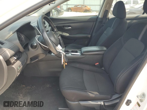 2021 Nissan Sentra SV with VIN 3N1AB8CV5MY299715, listed as a Copart auction lot 59483005 with 77,340 mi miles and Salvage title. Bid and sale history available at DreamBid. Image 8.