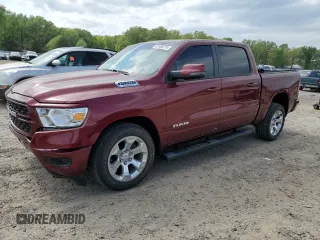 2024 Ram 1500 Big Horn z VIN 1C6RRFFG6RN209660, wystawiony jako Copart lot #53466275 z przebiegiem 12 252 mil mil oraz Szkoda całkowita • Salvage title. Historia ofert i sprzedaży dostępna na DreamBid. Obrazek 1.