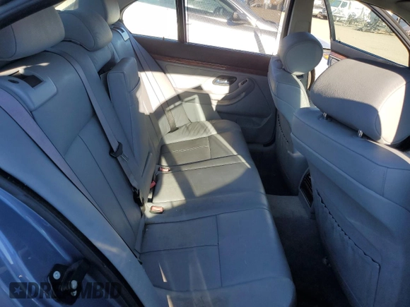 2003 BMW 5 Series 530iA with VIN WBADT63443CK29419, listed as a Copart auction lot 87533935 with 165,472 mi miles and Clean Title. Bid and sale history available at carsss.com. Image 10.